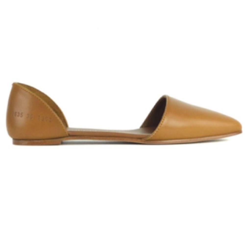 MAKE AN OFFER WOMAN by Common Project Leather Flat - Picture 3 of 6